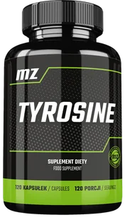 MZ-STORE L-TYROSINE 500MG TYROZYNA 120 KAPSUŁEK - Aminokwasy - miniaturka - grafika 1