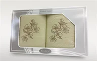 Ręczniki - Komplet ręczników w pudełku 2 szt 50x90 70x140 Gift kremowy Frotex - miniaturka - grafika 1