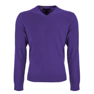 Swetry męskie - Sweter męski premium cotton TOMMY HILFIGER PACIFIC V-NK C82782306 570 M - miniaturka - grafika 1