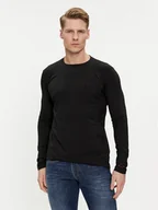 Koszulki męskie - Replay Longsleeve M6653.000.23352P Czarny Regular Fit - miniaturka - grafika 1