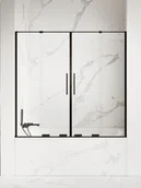 Parawany nawannowe - Parawan nawannowy New Trendy Smart 140x150 uniwersalny czarny EXK-4208 - miniaturka - grafika 1