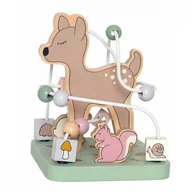 Zabawki interaktywne dla dzieci - DLA DZIECI DREWNIANY EDUKACYJNY LABIRYNT - miniaturka - grafika 1