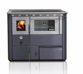 Kuchnie węglowe - Kuchnia z funkcją c.o. Senko C-25 antracyt - miniaturka - grafika 1