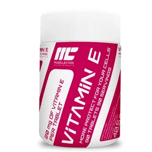 MUSCLE CARE VITAMINE E 90 TABS - Witaminy i minerały - miniaturka - grafika 1