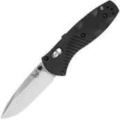 Noże - Nóż składany Benchmade Mini Barrage 154CM - Black Valox - miniaturka - grafika 1
