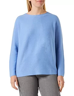 Bluzy damskie - BOSS Damska bluza z dzianiny C_Falanda Knitted, Open Blue472, XS, Open Blue472, XS - grafika 1