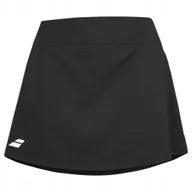 Sukienki i spódnice sportowe - Spódniczka dziewczęca Babolat Play Skirt Girl black/black 128 - miniaturka - grafika 1