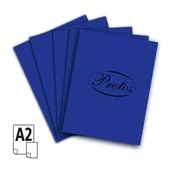 Szkolne artykuły papiernicze - Brystol Protos A2 granatowy 20k [mm:] 430x610 - miniaturka - grafika 1