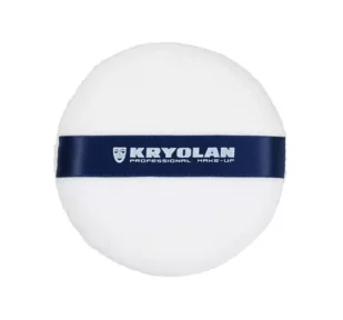 KRYOLAN POWDER PUFF PUSZEK DO PUDRU BIAŁY 7CM - Gąbeczki do makijażu - miniaturka - grafika 1