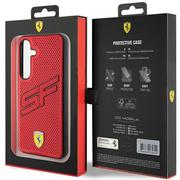 Etui i futerały do telefonów - Ferrari FEHCS24MPINR S24+ S926 czerwony/red hardcase Big SF Perforated - miniaturka - grafika 1