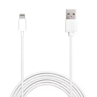 PURO Kabel połączeniowy USB Apple złącze Lightning MFi 2m (biały) 10_5347 - Kable USB - miniaturka - grafika 1