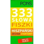 Pomoce naukowe - Lektorklett PONS Fiszki 333 słowa hiszpański Zestaw startowy - miniaturka - grafika 1