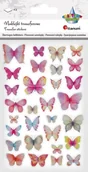 Szkolne artykuły papiernicze - Naklejki transferowe Motyle różowe i niebieskie - Titanum - miniaturka - grafika 1