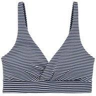 Stroje kąpielowe - Damski strój kąpielowy Regatta Paloma Bikini Top Rozmiar: XL / Kolor: ciemnoniebieski/biały - miniaturka - grafika 1