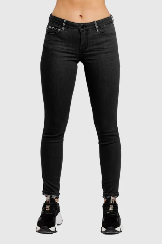 GUESS Czarne jeansy damskie Cosy Phyton 28/32