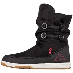 Kappa Dziewczęce botki Cream, Czarny Black Pink 1122, 31 EU - Botki damskie - miniaturka - grafika 1