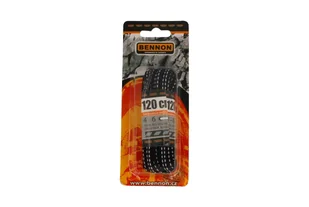 Sznurowadła Bennon do obuwia trekkingowego czarno-szare 120cm (D32120) - Akcesoria obuwnicze - miniaturka - grafika 1
