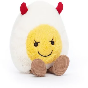 MASKOTKA JELLYCAT Jajko na twardo - Diabeł 14 cm - Maskotki i pluszaki - miniaturka - grafika 1