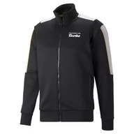 Bluzy męskie - Bluza rozpinana męska Puma PORSCHE LEGACY T7 czarna 53378201-XL - miniaturka - grafika 1