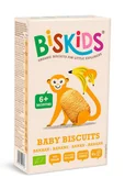 Przekąski dla dzieci - Biskids Ciasteczka bananowe od 6 miesiąca 120 g Bio - słodycze lub przekąska - miniaturka - grafika 1