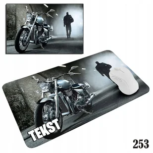 PODKŁADKA POD MYSZKĘ MYSZ WZORY DO WYBORU - MOTOR MOTORY PASJA 29x36cm - Podkładki pod mysz - miniaturka - grafika 1