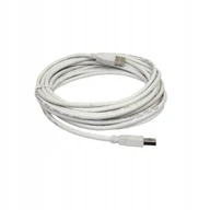 Kable USB - Kabel Pc Usb Typ A Usb-A 2.0 3M Szary Przedłużka Solidny Mocny Długi Wytrzymały - miniaturka - grafika 1