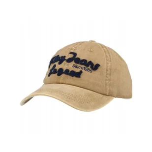 Czapka z Daszkiem Play Jeans bejsbolówka brązowa PJ3688-5 - Czapki damskie - miniaturka - grafika 1