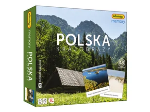 Adamigo memory gra planszowa Polska Krajobrazy - Gry planszowe - miniaturka - grafika 1