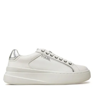 Sneakersy KARL LAGERFELD KL64020 Biały - Sneakersy damskie - miniaturka - grafika 1