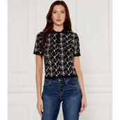 Swetry damskie - Desigual Polo DESIQUAL X M. CHRISTIAN LACROIX | Slim Fit - miniaturka - grafika 1