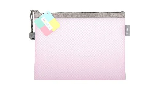 Saszetka Na Zamek A5 Eva Pastel Różowy