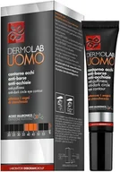 Kosmetyki do pielęgnacji twarzy męskie - Dermolab Uomo Contorno Occhi Anti-Borse 15 ml – żel pod oczy dla mężczyzn przeciw opuchliźnie - miniaturka - grafika 1