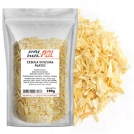Przyprawy i zioła sypkie - CEBULA SUSZONA PŁATKI 100g Cebulka w płatkach aromatyczna jakość Kol-Pol - miniaturka - grafika 1