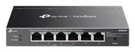 Switche - TP-Link Omada ES206GP łącza sieciowe Zarządzany Gigabit Ethernet (10/100/1000) Obsługa PoE Czarny - miniaturka - grafika 1