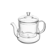 Dzbanki i imbryki - Dzbanek z zaparzaczem Alvaro 1 l transparentny - miniaturka - grafika 1