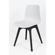 Krzesła - Loftowe krzesło Hexar - białe - miniaturka - grafika 1