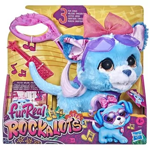 Maskotka HASBRO FurReal Rockalots Piesek na Smyczy F35075L0 - Maskotki i pluszaki - miniaturka - grafika 1