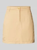 Spódnice - Spódnica mini z kieszeniami z tyłu model ‘COTTON GMD’ - miniaturka - grafika 1