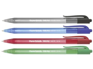 Paper Mate Długopis InkJoy automatyczny M 100RT niebieski S0957040 - Długopisy - miniaturka - grafika 2