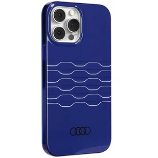 Audi IML MagSafe Case iPhone 13 Pro Max 6.7" niebieski/navy blue hardcase AU-IMLMIP13PM-A6/D3-BE - Etui i futerały do telefonów - miniaturka - grafika 6