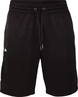 Spodnie sportowe męskie - Kappa Kappa Linarto Shorts 312019-19-4006 Czarne S - miniaturka - grafika 1