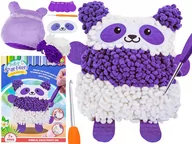 Masy plastyczne - Kreatywny Zestaw Wyszywanka, Maskotka, Pluszak Do Szycia, Poduszka Do Ozdobienia DIY PANDA - miniaturka - grafika 1
