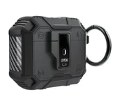 Inne akcesoria audio-wideo - Beline Click Cover AirPods 4 Czarny - miniaturka - grafika 1