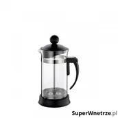 Zaparzacze i kawiarki - kafeteria tłokowa, na 3 filiżanki, czarna kod: CI-345926 - miniaturka - grafika 1