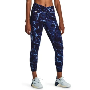 Legginsy damskie UNDER ARMOUR PROJECT ROCK Crossover Lets Go - Legginsy - miniaturka - grafika 1
