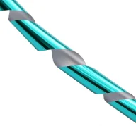 Ozdoby do paznokci - Indigo folia transferowa na paznokcie Teal Deal 1 m - miniaturka - grafika 1