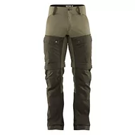 Spodnie damskie - Fjallraven Keb Trousers W spodnie damskie zielony Khaki (Deep Forest/Laurel Green) 32 F89898-Deep Forest-Laurel Green-32 - miniaturka - grafika 1