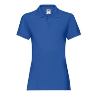 Koszulki sportowe damskie - Damska Koszulka Polo Premium Plain - miniaturka - grafika 1