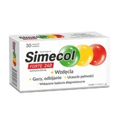 Układ pokarmowy - SIMECOL Forte 240, 30 kapsułek - miniaturka - grafika 1
