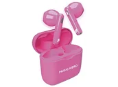 Słuchawki - SBS Fluo różowe - miniaturka - grafika 1